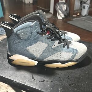 Jordan 6 retro washed denim size 13